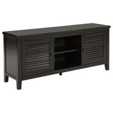 Concord 2-door 60-inch TV Stand Console Distressed Java - 701782