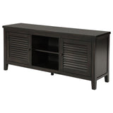 Concord 2-door 60-inch TV Stand Console Distressed Java - 701782