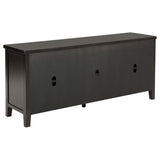 Concord 2-door 60-inch TV Stand Console Distressed Java - 701782
