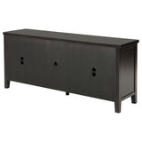 Concord 2-door 60-inch TV Stand Console Distressed Java - 701782