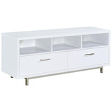 Casey 2-drawer Engineered Wood 60-inch TV Stand White - 701972
