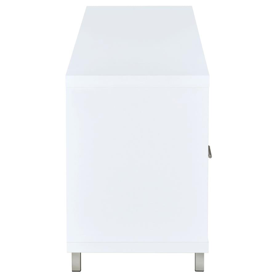 Casey 2-drawer Engineered Wood 60-inch TV Stand White - 701972