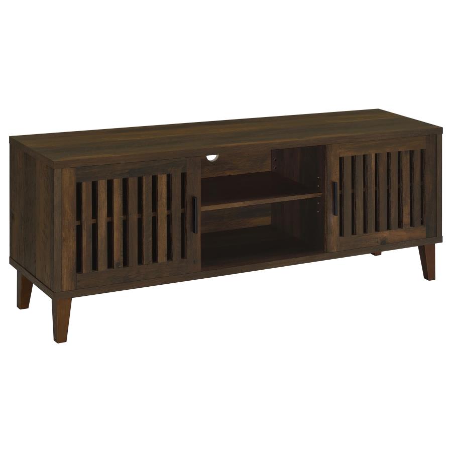 Sedona 2-door Engineered Wood 60-inch TV Stand Dark Pine - 701982