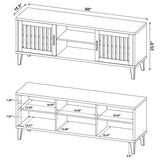 Sedona 2-door Engineered Wood 60-inch TV Stand Dark Pine - 701982