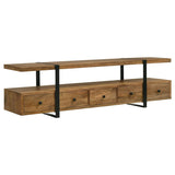 Otto 5-drawer Mango Wood 70-inch TV Stand Media Console Brown - 703243