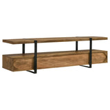 Otto 5-drawer Mango Wood 70-inch TV Stand Media Console Brown - 703243