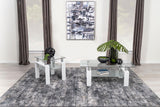 Dyer 2-piece Rectangular Coffee and End Table Set White - 703438-S2