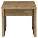 Lynette Square Engineered Wood End Table Mango - 704127