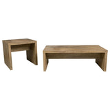 Lynette 2-piece Rectangular Coffee and End Table Set Mango - 704128-S2