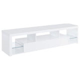 Jude 3-piece 71-inch TV Entertainment Center White High Gloss - 704251-SET