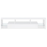 Jude 3-piece 71-inch TV Entertainment Center White High Gloss - 704251-SET
