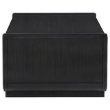 Leandro 2-drawer Wood Cocktail Coffee Table Burnished Black - 704638