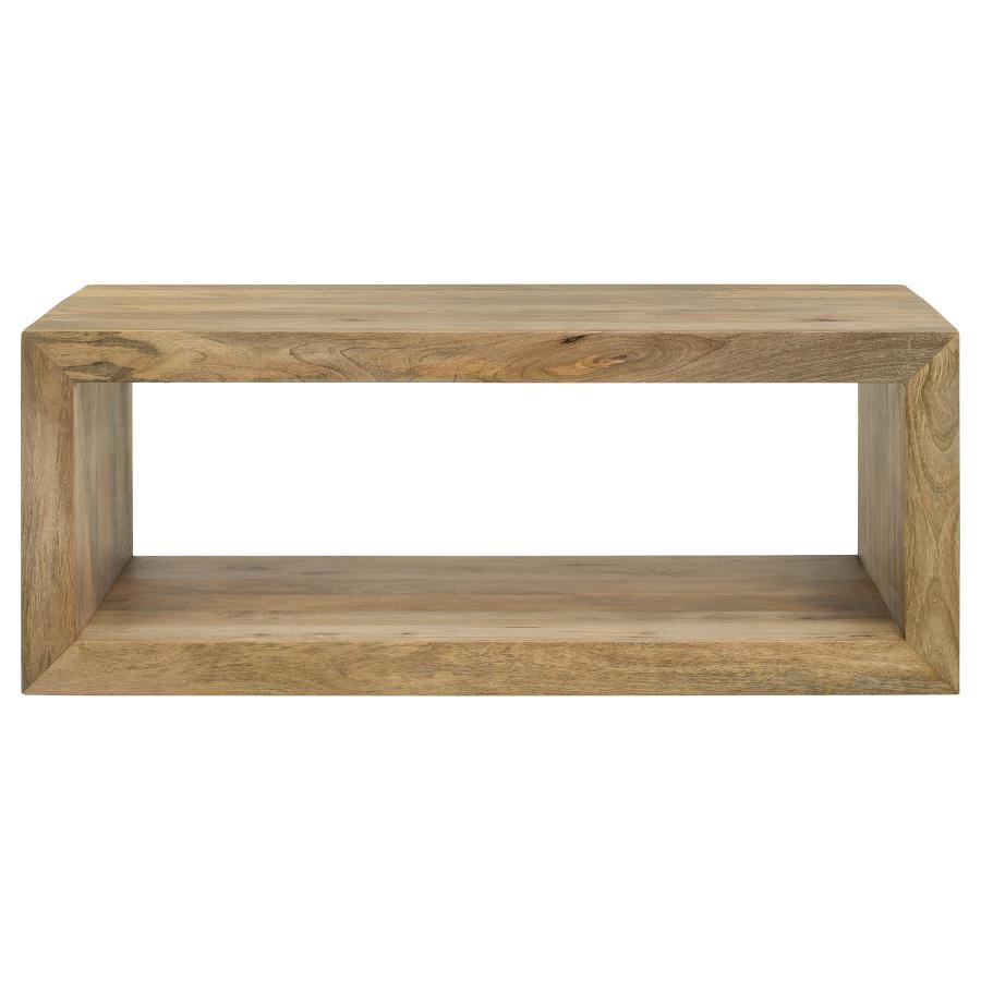 Benton 2-piece Solid Mango Coffee and End Table Set Natural - 704838-S2