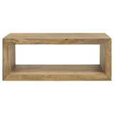 Benton 3-piece Solid Mango Coffee and End Table Set Natural - 704838-S3