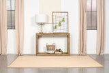Benton Rectangular Solid Wood Sofa Console Table Natural - 704839