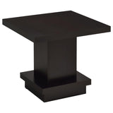Reston 2-piece Square Coffee and End Table Set Cappuccino - 705168-S2