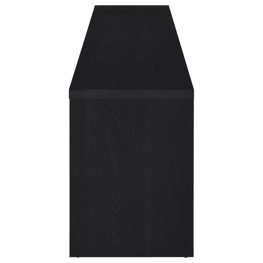 Rutland 78-inch 3-drawer TV Stand Media Console Black - 705803