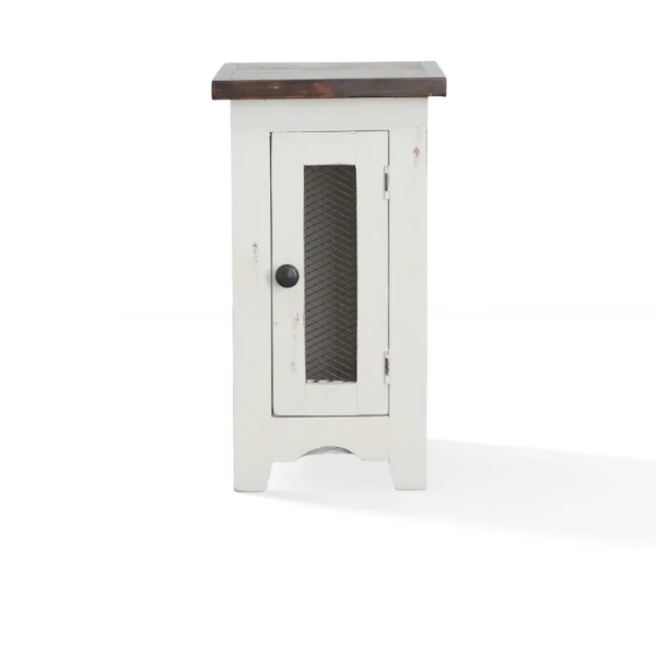 ZVA   MESH   1   DOOR   SIDE   TABLE   #718 - 1027ST