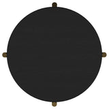 Arini 2-piece Round Coffee and End Table Set Black - 706198-S2