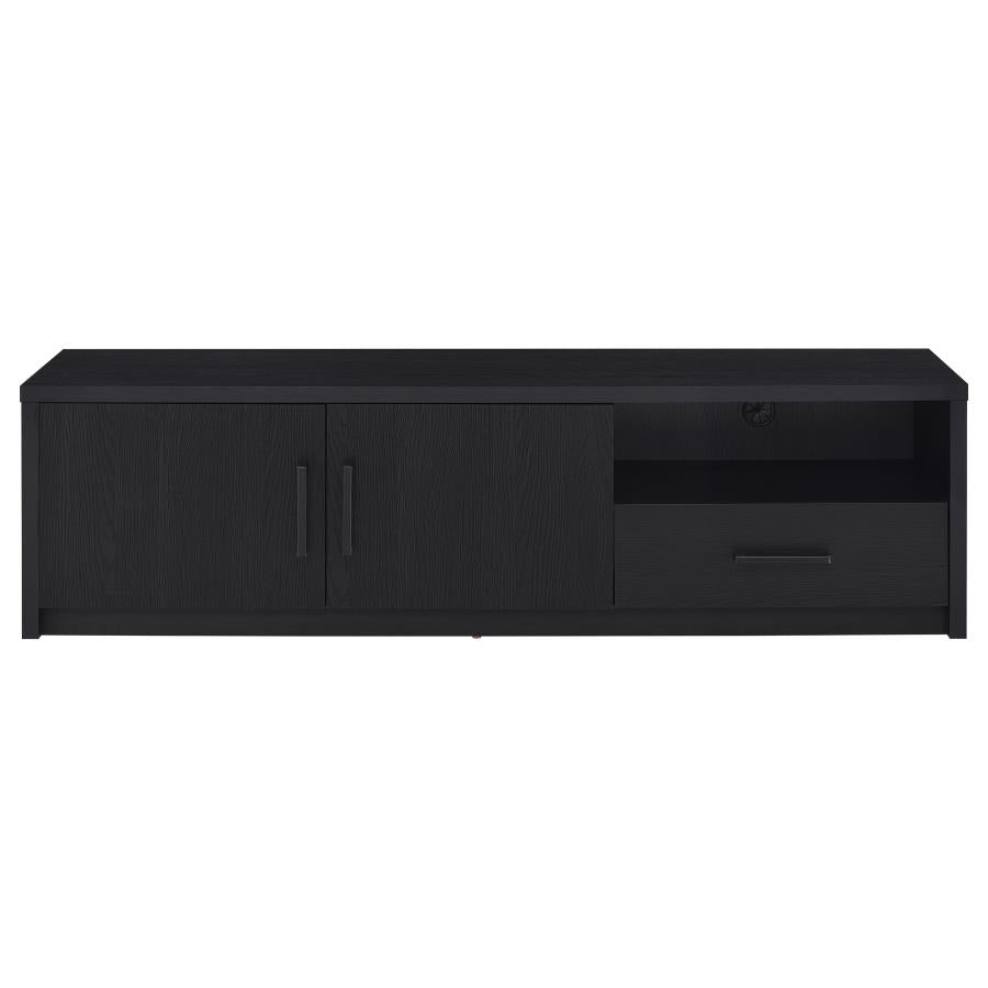 Murray 70-inch 2-door TV Stand Media Console Black - 706213