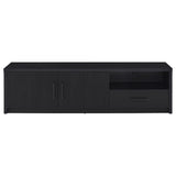 Murray 70-inch 2-door TV Stand Media Console Black - 706213