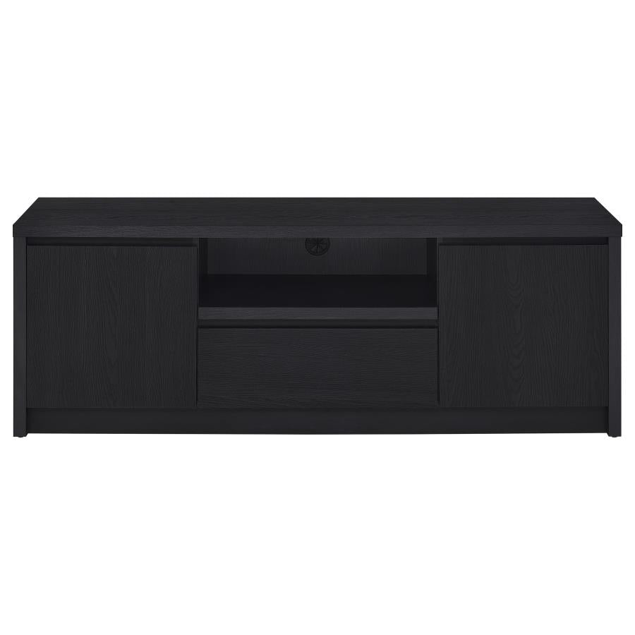 Winfield 60-inch 2-door TV Stand Media Console Black - 706222