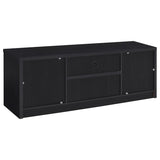 Winfield 60-inch 2-door TV Stand Media Console Black - 706222