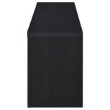 Winfield 3-piece Entertainment Center 78-inch TV Stand Black - 706223-SET