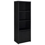 Winfield 3-piece Entertainment Center 78-inch TV Stand Black - 706223-SET