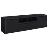 Winfield 78-inch 2-door TV Stand Media Console Black - 706223