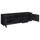 Winfield 78-inch 2-door TV Stand Media Console Black - 706223