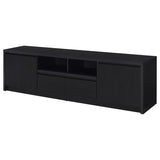 Winfield 78-inch 2-door TV Stand Media Console Black - 706223