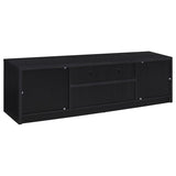 Winfield 78-inch 2-door TV Stand Media Console Black - 706223
