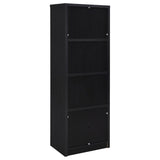 Winfield 3-sheld Media Tower Entertainment Pier Black - 706224