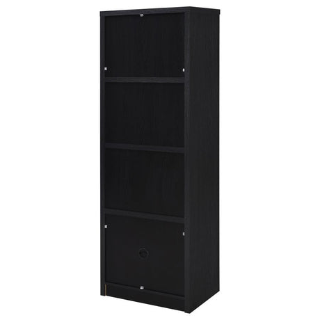 Winfield 3-sheld Media Tower Entertainment Pier Black - 706224