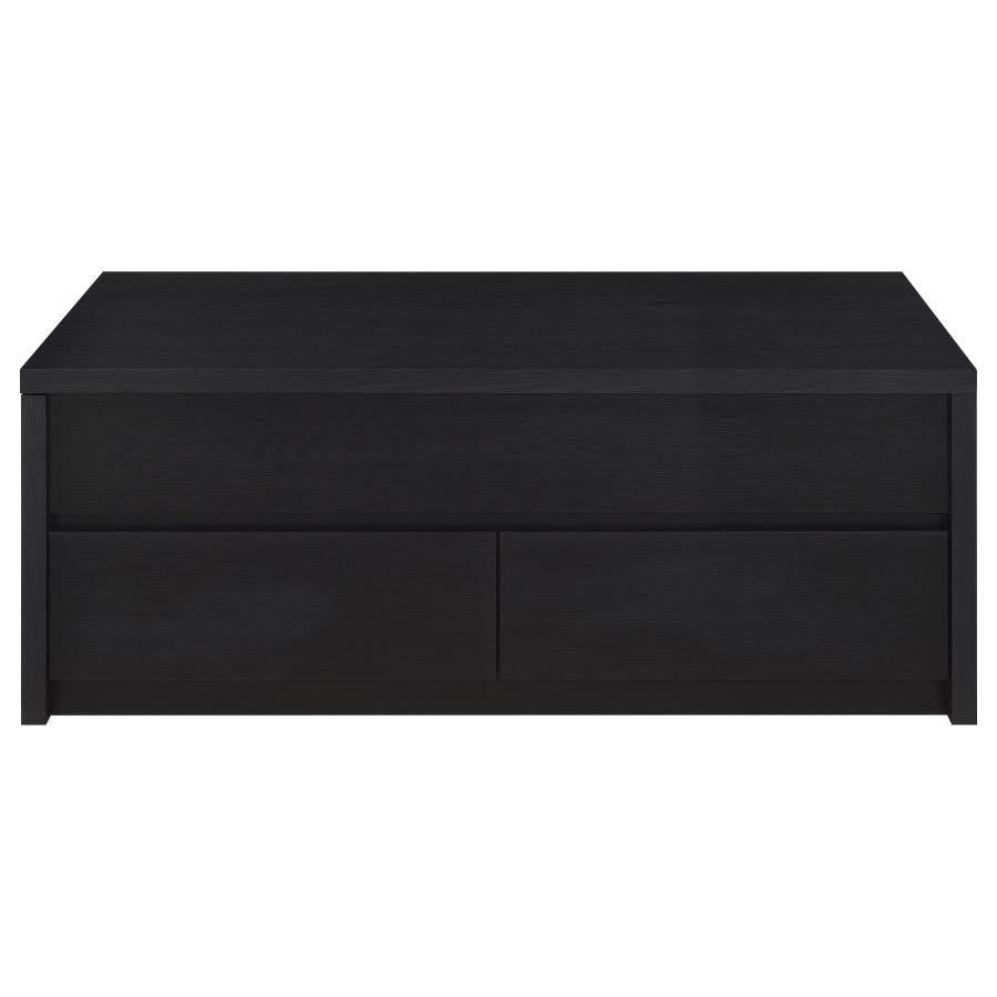 Knapp 2-piece Lift Top Coffee Table Set Black - 706228-S2