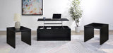 Knapp 3-piece Lift Top Coffee Table Set Black - 706228-S3