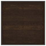 Fulton 30-inch Square Mango Wood Coffee Table Dark Brown - 706238