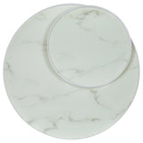 Briggs 2-piece Round Coffee and End Table Set White - 706258-S2