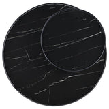 Briggs 3-piece Round Coffee and End Table Set Black - 706268-S3