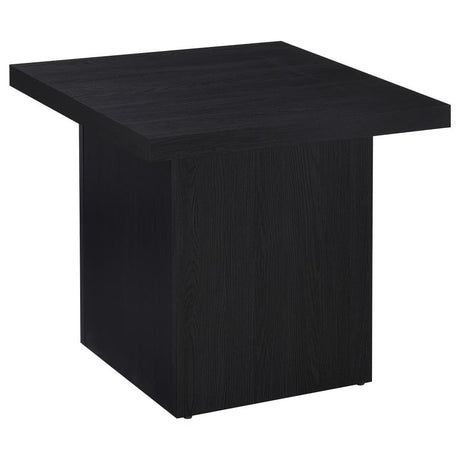 Max 2-piece Rectangular Coffee and End Table Set Black - 706278-S2