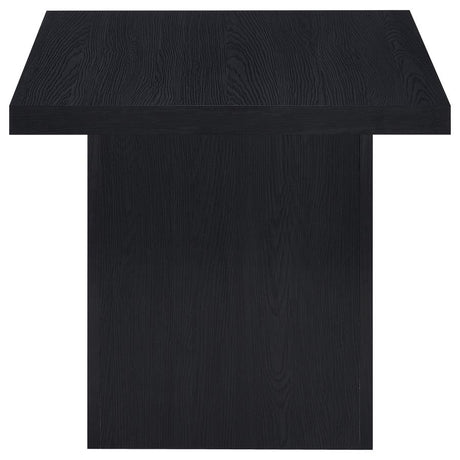 Max 2-piece Rectangular Coffee and End Table Set Black - 706278-S2
