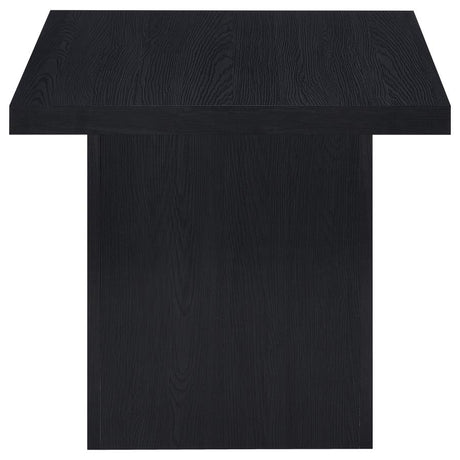 Max 2-piece Rectangular Coffee and End Table Set Black - 706278-S2