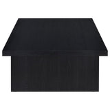 Max 2-piece Rectangular Coffee and End Table Set Black - 706278-S2