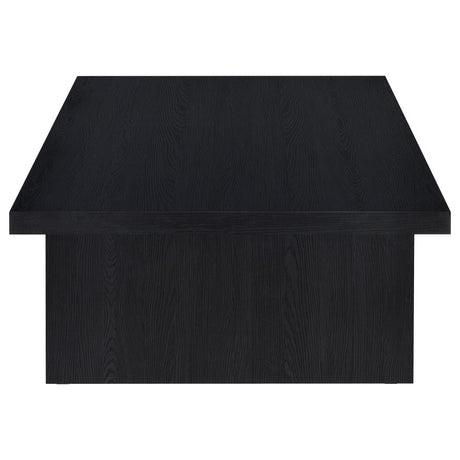 Max 2-piece Rectangular Coffee and End Table Set Black - 706278-S2