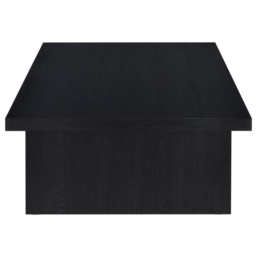 Max Rectangular Engineered Laminate Coffee Table Black - 706278