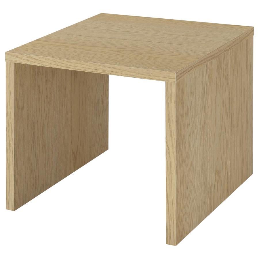 Canoga 3-piece Lift Top Cocktail Coffee Table Set Light Oak - 706348-S3