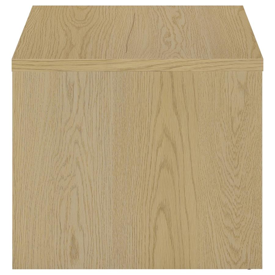 Canoga 3-piece Lift Top Cocktail Coffee Table Set Light Oak - 706348-S3