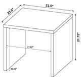 Canoga 3-piece Lift Top Cocktail Coffee Table Set Light Oak - 706348-S3