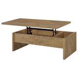 Canoga 3-piece Lift Top Cocktail Coffee Table Set Mango - 706358-S3